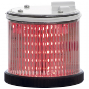 SIRENA TWS LED RED allCLEAR STEADY V24DAC BLACK