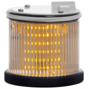 SIRENA TWS LED AMBER/YELLOW allCLEAR STEADY V110AC BLACK