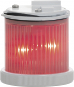SIRENA MINITWS RED allCLEAR STEADY/FLASHING V24DAC GREY