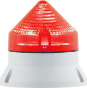 SIRENA CTL600 STEADY/FLASHING RED V12/48DC GREY BASE