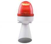 SIRENA SEM LED RED V12AC GREY BASE