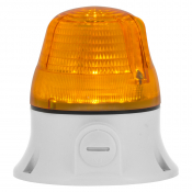 SIRENA MICROLAMP X AMBER V12/24DAC GREY BASE