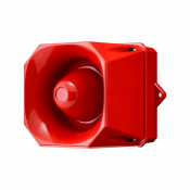 X10 MAXI SOUNDER 10-60VDC, 10-30VAC RED BASE IP69K