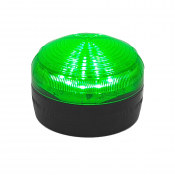 SIRENA SOS LIGHT GREEN FLASH RECHARGABLE BATTERY. MAGNETIC