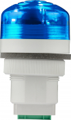 SIRENA P40 A LED BLUE V12/24DAC GREY BASE