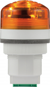 SIRENA P40 A LED AMBER V12/24DAC GREY BASE