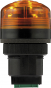 SIRENA P40 A LED AMBER V12/24DAC BLACK BASE