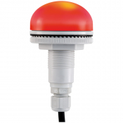 SIRENA P50 22MM LED BEACON RED 12-24VAC/DC WIRED