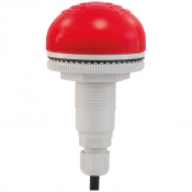 SIRENA P50 22MM SOUNDER/BEACON RED 12-24VAC/DC WIRED