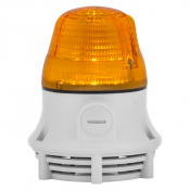 SIRENA MICROLAMP X A AMBER V12/24DAC GREY BASE