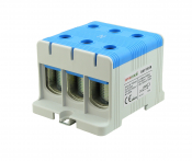 ARNOCANALI COMPACT 3 HOLE DIN TERMINAL 150MM BLUE