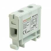ARNOCANALI COMPACT 1 HOLE DIN TERMINAL 16MM GREY