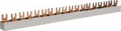 SCL 100A 3 POLE FORK BUSBAR 1 METRE