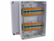 20 WAY 2.5MM/10MM DIN RAIL TERMINAL CONSUMER UNIT KIT LEVER CLAMP