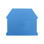 DINKLE 16MM DIN TERM END COVER BLUE