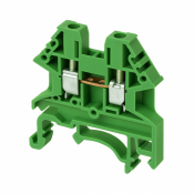 DINKLE DIN RAIL TERMINAL GREEN 2.5MM