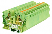 DINKLE PUSH IN SPRING CLAMP EARTH DIN TERM 16MM