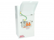 ENCLOSED 1PH SPD 230/400V 40KA + 2P 100A MAIN SWITCH