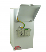 ENCLOSED 1 PHASE TYPE 1 SPD Iimp 50KA 230/400V TT/TN