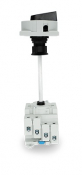 TELERGON F1 SWITCH DISCONNECTOR 32A 1500VDC EXTERNAL GREY/BLACK PADLOCKABLE HANDLE