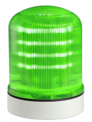 FLR LED MODULE GREEN 12-24ACDC WITH GREY SHALLOW BASE