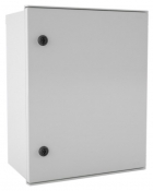 GRP IP66 ENCLOSURE 500x400x200 WITH METAL BACK PLATE