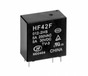 HONGFA PCB POWER RELAY 6VDC 5A DPST HF42F/006-2HST