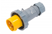 SCL 110V 16A YELLOW INDUSTRIAL PLUG 3 PIN IP67