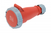 SCL 415V 16A RED INDUSTRIAL CONNECTOR 5 PIN IP67