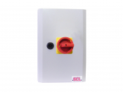 TELERGON ON-OFF SWITCH 40A 8POLE IP65 METAL ENCLOSURE