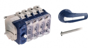 TELERGON SWITCH FUSE KIT 3P+N 63A + SWITCH HANDLE & SHAFT
