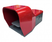 FOOT SWITCH WITH 1 NO/NC M20 RED V0 PLASTIC FULL COVER