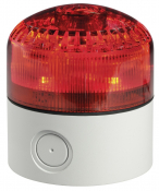 SOUNDER BEACON RED 12-24VAC/DC WITH GREY DEEP BASE
