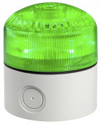 SOUNDER BEACON GREEN 90-240VAC JR FITTED WITH GREY DEEP BASE