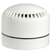 SIR-E WHITE SOUNDER 12-24VACDC WITH SHALLOW BASE