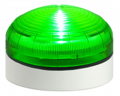 XLFJR LED MODULE GREEN 12-24ACDC WITH SHALLOW GREY BASE