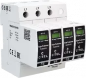 CITEL 3 PHASE+N TYPE 1+2 SPD IIMP 12.5KA UC=880VAC TNC-IT