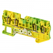 DINKLE SCREWLESS DIN EARTH TERM 1.5MM 4 CONDUCTOR