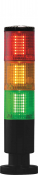 BABY TWS LIGHT TOWER 24VAC/DC STEADY RED AMBER GREEN