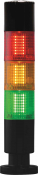 BABY TWS LIGHT TOWER 24VAC/DC STEADY RED AMBER GREEN SOUNDER