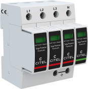CITEL 3PHASE+N TYPE2 FUSED SPD IMAX 25KA UC=275VAC TT-TNS