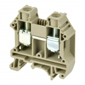 DINKLE DIN RAIL TERMINAL GREY 10MM