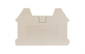 DINKLE 2.5&4MM 4W DIN TERMINAL END COVER GREY
