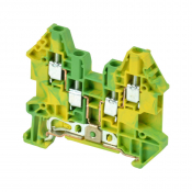 DINKLE 4W DIN RAIL EARTH TERMINAL 4MM