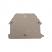 DINKLE 2.5 & 4MM DIN TERMINAL END COVER GRY