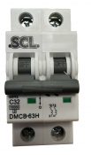 SCL 32A MODULAR MCB 2 POLE TYPE C