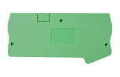DINKLE FEED-THROUGH 3W EARTH END COVER 4MM GREEN