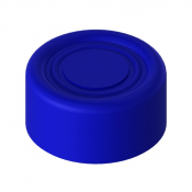 NEOPRENE PROTECTION CAP FOR PUSHBUTTONS BLUE