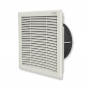 230VAC 250mm FAN & FILTER RAL7035 FAN25BN0B