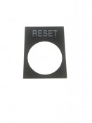 SCL 22mm LEGEND PLATE RESET